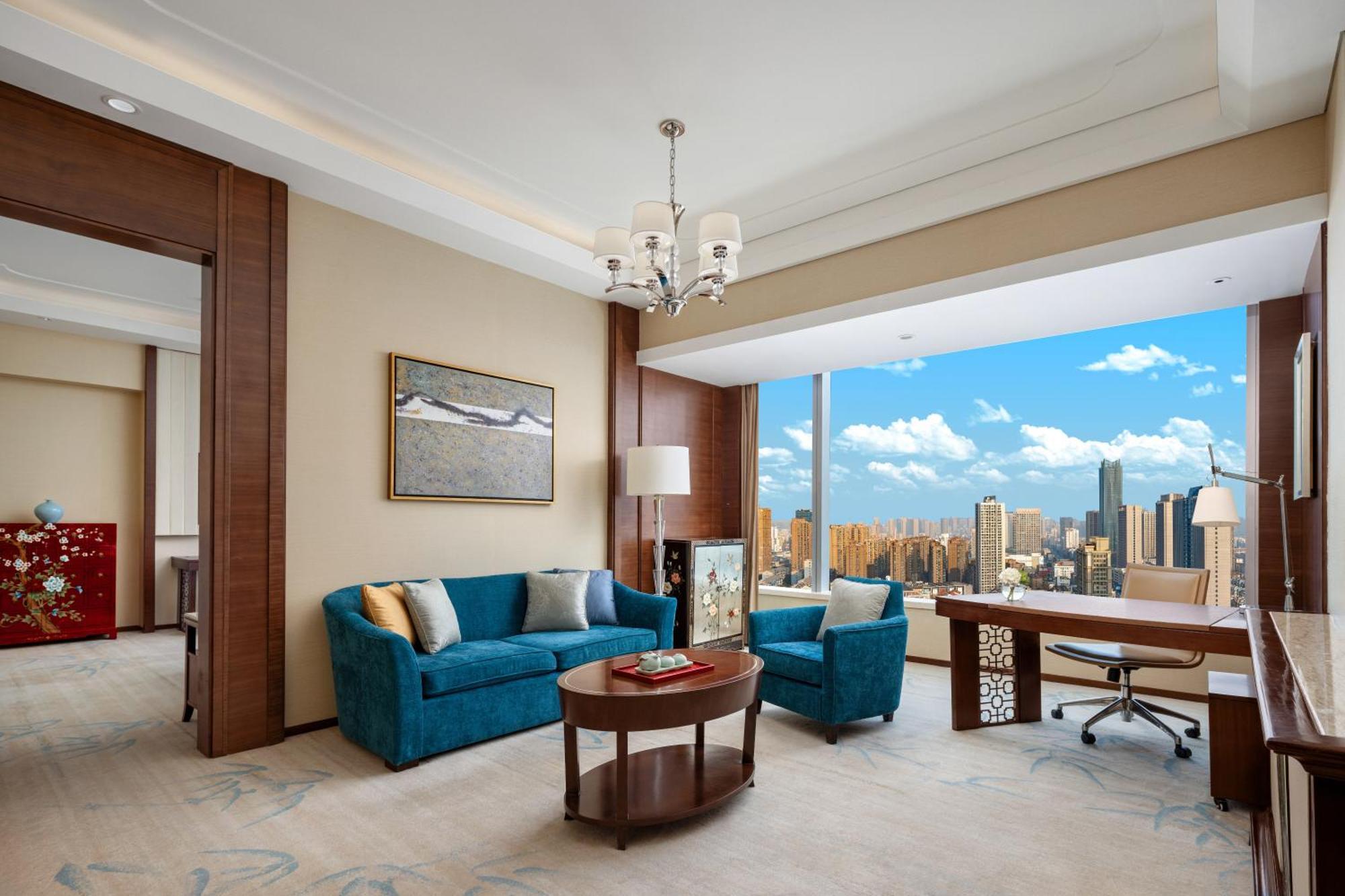 Shangri-La Хэфэй Экстерьер фото